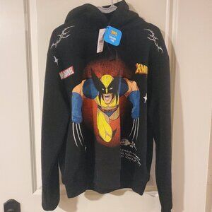 NWT Civil Regime x Pacsun x Marvel Wolverine "The Weapon" X-Men 97 Hoodie mens S